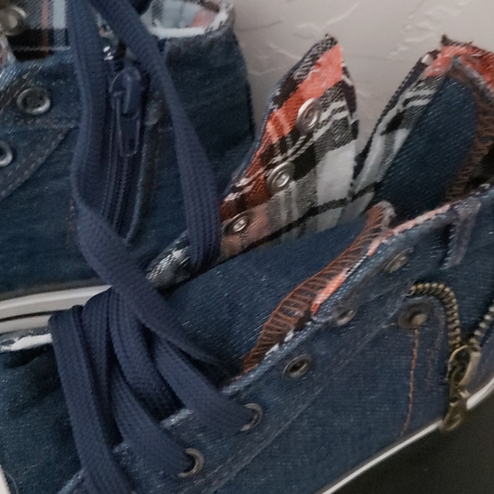 Zipper High Tops - Picture 3 of 14